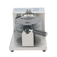 Équipement professionnel pour gaufres et beignets, 110V 220V, machine à beignets miniatures électrique numérique rotative avec plaque remplaçable
