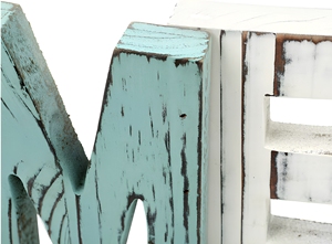 Letras Decorativas de Madera Rústicas Personalizables de Fábrica, Letrero con Palabras Recortadas de Alta Calidad para Decoración del Hogar - Product Image 3