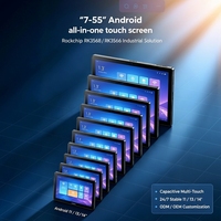 Layar Sentuh Android All-in-One 7-55 Inci, Aksesori Mesin Vending untuk Mesin Kopi, Kios Layanan Mandiri, dan Iklan