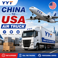 Transit aérien Chine-USA DDP porte-à-porte, agent de fret, livraison rapide Chine-USA