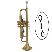 Factory Sale Silicone Trumpet Tuning Slide Strap Brass Instrument Accessory Prevent Slide Loss for Wholesale