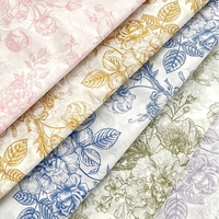 Papier Glassine Imperméable LUCIA Sydney pour Emballage Floral, Feuilles Façonnées à la Main