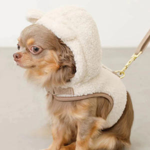 בגדי יוקרה מעצב כלב בגדים בגדי חורף רך בגדי חיות מחמד לנשים קטנות ובינוניות בוטיק הסיטונאי - Product Image 2