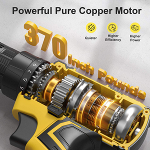 Perceuse-visseuse à percussion sans fil 20V Max, outil électrique portatif à batterie - Product Image 5