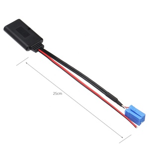 ISO 8 pin <span class=keywords><strong>Bluetooth</strong></span> âm thanh AUX <span class=keywords><strong>Adapter</strong></span> cho Audi VW đài phát thanh - Product Image 4