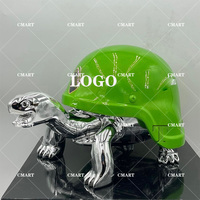 Statue de tortue personnalisée avec logo, 40 cm, en résine/fibre de verre, peinte à la main, pour sculpture artistique, décoration intérieure