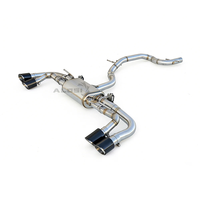 Système d'échappement Catback haute performance pour Audi A3 1.8T 2.0T (2012-2020) Diffuseur en acier inoxydable Tuyaux d'échappement Valvetronic