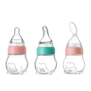 BPA Free mamadeira colher Wholesale Low Price Baby Fresh Food Feeder Baby Spoon Feeder