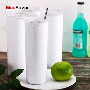 MugFavor - Vaso Térmico Sublimable <span class=keywords><strong>de</strong></span> 20 oz, Recto con Pajita, Acero Inoxidable, Vaso Delgado <span class=keywords><strong>de</strong></span> 20 oz, MSS20T-YG, Gran <span class=keywords><strong>Venta</strong></span>, Listo <span class=keywords><strong>para</strong></span> Enviar - Product Image 5