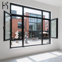 Ventanas Corredizas Modernas de Aluminio Insonorizadas y con Aislamiento Térmico con Vidrio Laminado para Ahorro de Energía en Interiores
