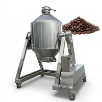 Mélangeur à tambour rotatif doux pour grains de café torréfiés – Machine de mélange à faible dommage