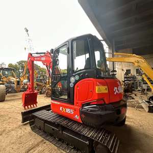 Excavateurs Kubota KX165 d'occasion de qualité supérieure mini-pelles d'occasion de bonne qualité bon marché à vendre - Product Image 4