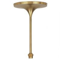 Lampe led à pince en laiton CNC personnalisée, base circulaire, de bonne qualité, votre design, livraison gratuite