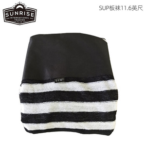 Housse de protection pour planche de surf UPSURF 11,6 pieds, rayures noires et blanches, en polyester, sac de transport pour planche de SUP à bout carré - Product Image 4