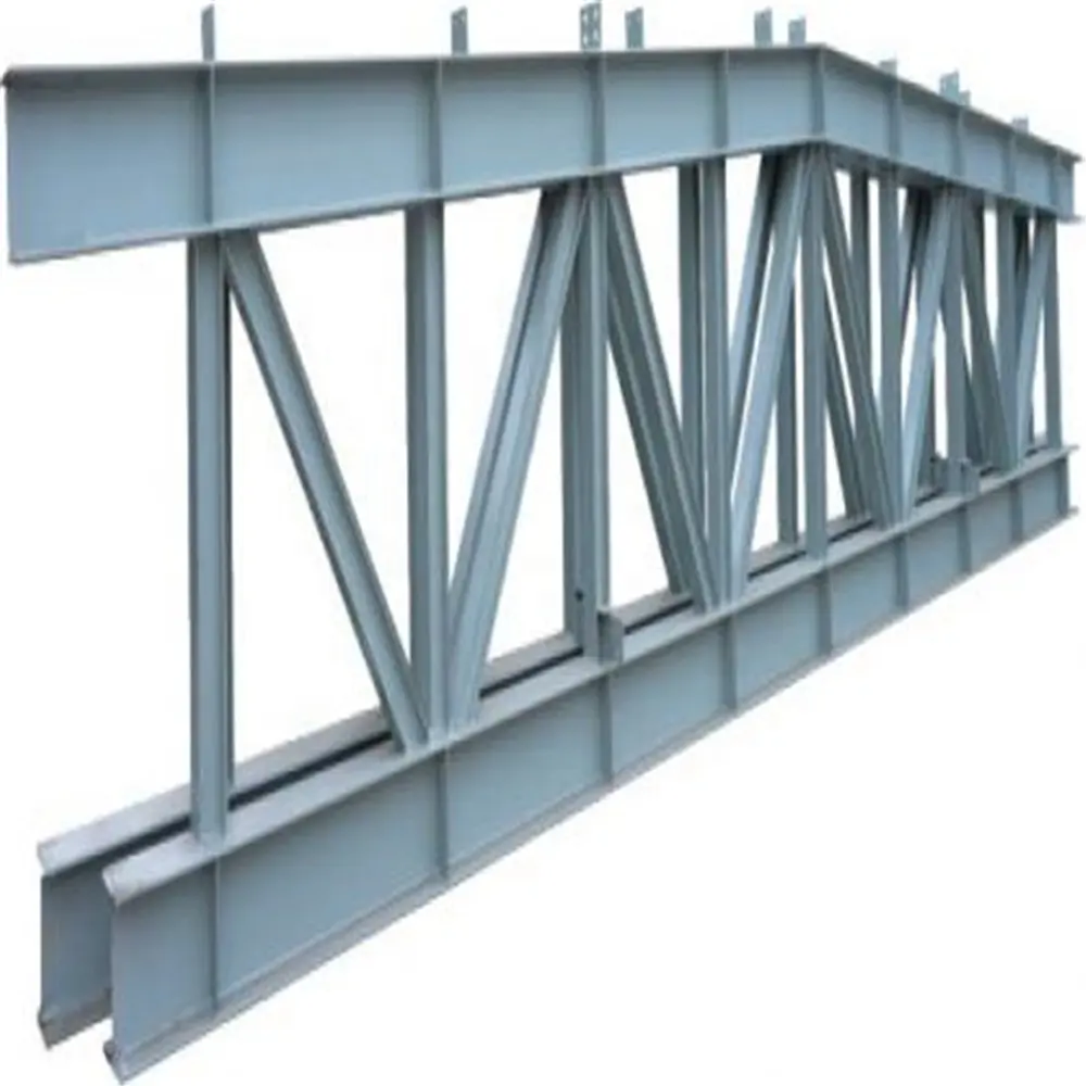 Made in China pedestrian bridge prefabricated steel structure bailey bridge