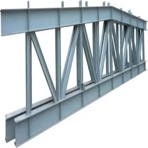 Çin'de yapılan yaya köprüsü prefabrik çelik yapı geçici köprü