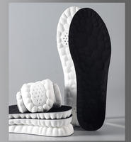 Semelles intérieures de sport 4D Cloud unisexes, antibactériennes, anti-odeurs, absorbant la transpiration, respirantes, élastiques, amortissantes, décontractées