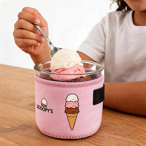 Funda de Neopreno para Helados de 24 oz - Portavasos Aislado Reutilizable, Plegable e Impermeable para Congelador - Product Image 1