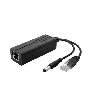 POE ספליטר מתאם 10/100Mbps DC 48V כדי 12V 1.2A Rj45 ספליטר עבור IP מצלמה