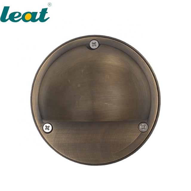 2.3W IP54 Exterior Lighting Solid Brass Recessed Wall Light Led Stair Step Light AC220V