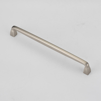 Poignées de meuble texturées modernes en alliage de zinc, plusieurs tailles 64-320, finition or brossé, chrome, argent, pour tiroirs de cuisine