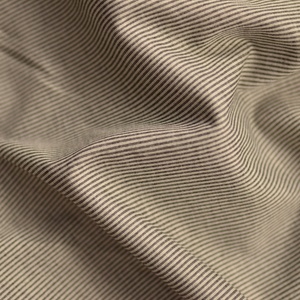 KEDUO Certifié GRS, Tissu Interlock à Rayures Subtiles Double Face, <span class=keywords><strong>50</strong></span>% Polyester 45% Viscose 5% Spandex, Tricoté Extensible Doux Effet Laine - Product Image 3