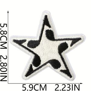 New Iron on Embroidered Artistic Musical-<b>Note</b> Patch for Clothing Bags Pants-Versatile DIY Embellishment - Product Image 4