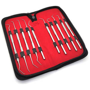 Equipo de Laboratorio Dental, Instrumentos Manuales de Acero Inoxidable para Examen Dental, Incluye Exploradores y Scalers - Product Image 2