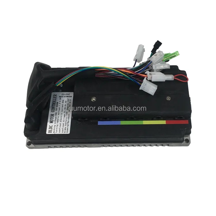 3000w-3500w FOC sine wave 60-72v 70A phase current 130A brushless dc electric scooter motor controller