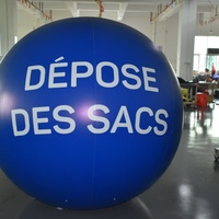 Ballons gonflables en PVC personnalisables avec logo KeepFuns - Conformes à la réglementation REACH, certifiés EN 71, multi-usages pour les fêtes et la promotion