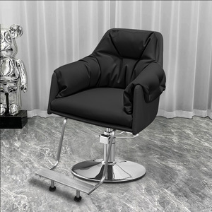 Nouveau Fauteuil de Barbier Noir le Plus Vendu pour Salon de Coiffure, Chaise de Barbier Moderne pour Salon, Chaise de Coiffure pour Salon - Product Image 5