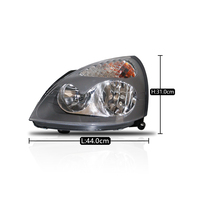 Oem R:7701051770 L:7701051769 Lampe frontale de bonne qualité pour phare de voiture Lampe frontale mobile pour RENAULT CILO 2001
