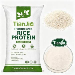 Proteína de Arroz Hidrolizada TianJia, Proteína Vegetal Pura de Grado Alimenticio para la Producción de Productos Saludables, Kosher, Halal - Product Image 1