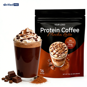 Café en Polvo de Proteína de Hongos Orgánicos Halal de Marca Blanca, Top 10, Sin Azúcar, con Especias y Hierbas, Sabor Suave - Product Image 2