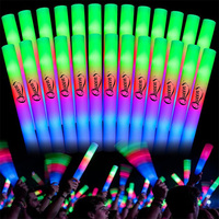Palos de Espuma LED con Luz Brillante y Logotipo Personalizado a Precio de Fábrica, Multiusos para Conciertos, Decoración de Fiestas de Graduación