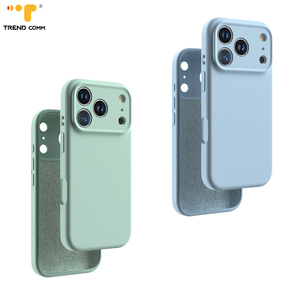 Tùy chỉnh thiết kế <span class=keywords><strong>Silicone</strong></span> lỏng TPU Hồng trường hợp điện thoại cho Iphone 17 Pro Max cứng trở lại bảo vệ ODM in gốc cho Apple - Product Image 3