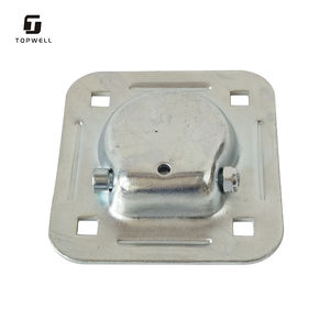 Attache de sol en acier personnalisable en gros <span class=keywords><strong>pour</strong></span> camionnette, finition zinguée, emballée en sac ou en boîte, avec options de personnalisation, boucle - Product Image 2