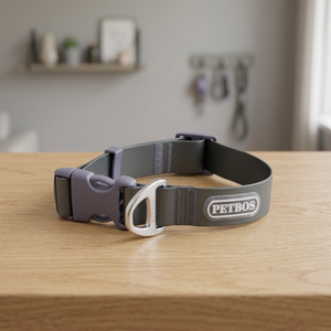 Collier pour chien Petbos, écologique, élégant, solide, luxueux, léger, imperméable, en TPU |   Doux et ajustable, prêt pour l'hiver |   OEM et Vente en Gros - Product Image 2