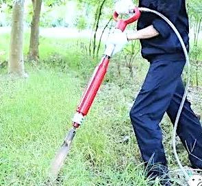 TY67030 Décapeur <span class=keywords><strong>pneumatique</strong></span> à long manche, parfait pour les jardiniers, les ouvriers du bâtiment, les paysagistes et les entrepreneurs en rénovation - Product Image 3