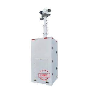 Tour <span class=keywords><strong>de</strong></span> vidéosurveillance mobile personnalisée avec batterie 200Ah et mât manuel <span class=keywords><strong>de</strong></span> 6m pour le marché européen - Product Image 3