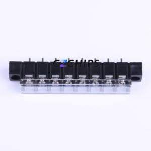 KF48CM-9.5-8P Barrier Terminal Block Through hole Component (THT),P=9.5mm Connector With Cover Plate 9.5mm 1x8P Straight Pin - Product Image 1