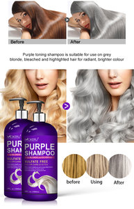 MOKERU — shampooing aux herbes pour cheveux blonds, produit <span class=keywords><strong>naturel</strong></span>, couleur argentée, violette, anti-gris, couleur magique - Product Image 4