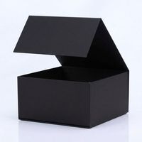 Boîtes en papier robustes pour vêtements et chaussures, emballage cadeau de luxe, impression personnalisée du logo, pliables et magnétiques, fourniture directe d'usine.