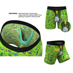 Calzoncillos Largos para Hombre, Diseño Nuevo, Alta Calidad, Cómodos, Transpirables, con Bolsa para la Erección, con Cierre - Product Image 1