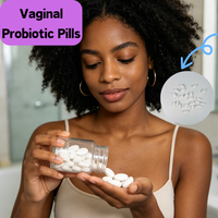 Comprimés Probiotiques Intimes OEM/ODM, Pilules Probiotiques Yoni aux Herbes Naturelles pour Équilibrer le pH Vaginal et Renforcer l'Immunité Vaginale