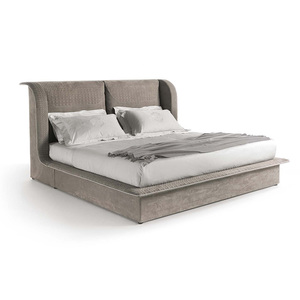 Luwu — lit simple, original, mobilier d'intérieur et doux, ensemble de chambre à coucher pour la maison, produit chinois - Product Image 6