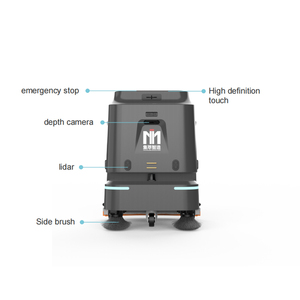 Robot de nettoyage de sol multifonction IIMT 4 en 1 avec évitement d'obstacles et auto-recharge pour les lieux publics - Product Image 5