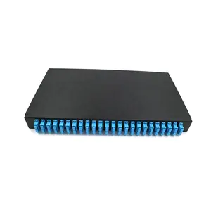 24 Port 1U 19" ODF Rack Mount Sliding Distribution Frame 24port Fiber Optic Patch Panel Outdoor ODF