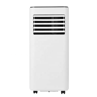 Unité de climatisation mobile portable 9000 BTU, contrôle intelligent, fonction WiFi, système de refroidissement facile à transporter, climatiseur pour espaces intérieurs