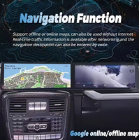 Radio GPS Multimedia Player Stereo Android Auto UPSZTEC 24,6 Inci Layar Ganda W463 G500 G63 G65 G350 untuk Mercedes Benz Kelas G